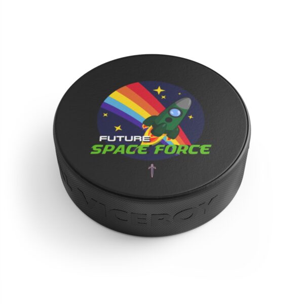 Trump 8 - Future Space Force Hockey Puck - Image 3