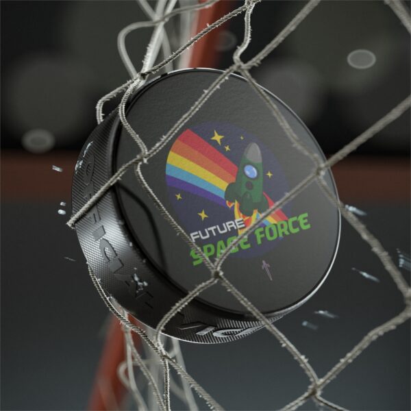 Trump 8 - Future Space Force Hockey Puck - Image 4